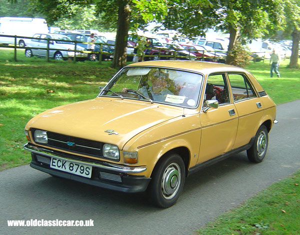 Austin Allegro seen at Cholmondeley Castle show in 2005.