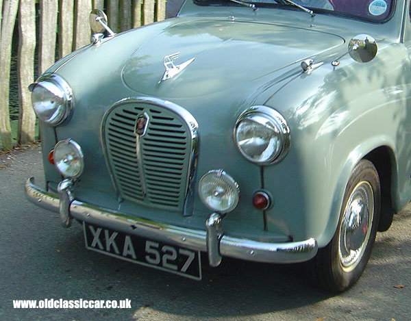 Austin A35 seen at Cholmondeley Castle show in 2005.