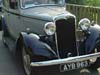Picture of old Hillman  saloon car
