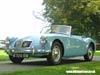 Picture of old MG  MGA roadster car