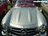 Picture of old Mercedes-Benz  300SL car