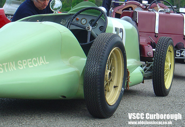 Photo showing Austin GE Brooklands streamliner at oldclassiccar.co.uk.