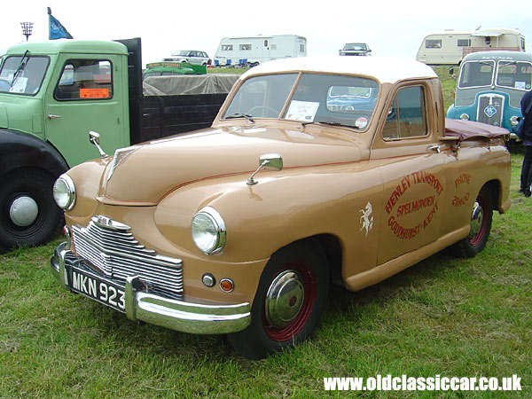 Standard Vanguard Pickup photograph.