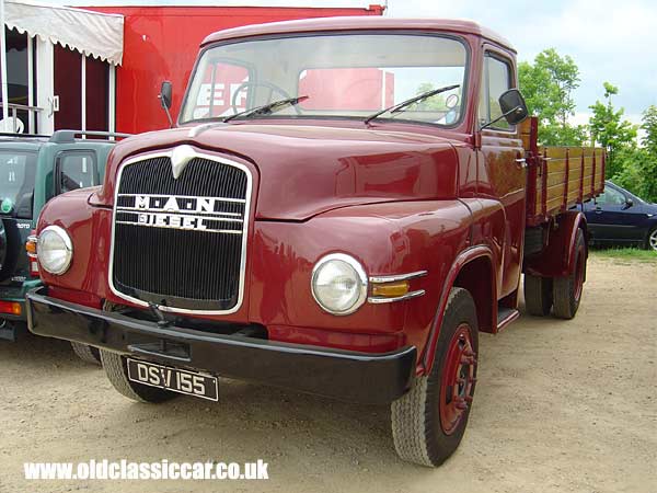 MAN Diesel lorry photograph.