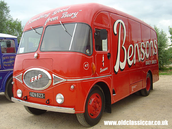 ERF Lorry photograph.