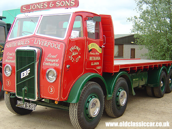 ERF Lorry photograph.