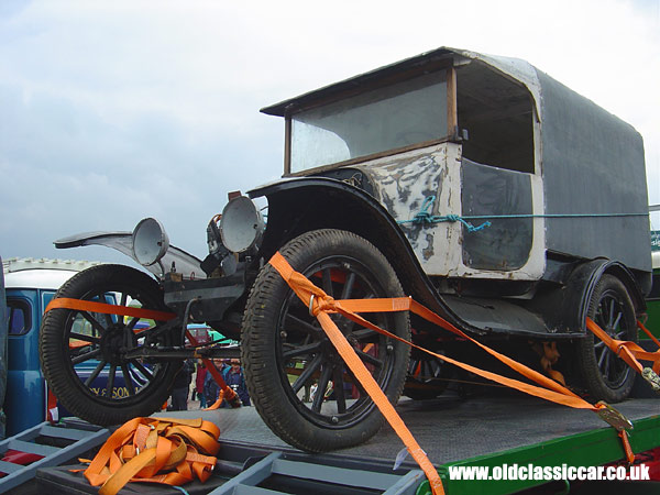 Ford Model T van photograph.