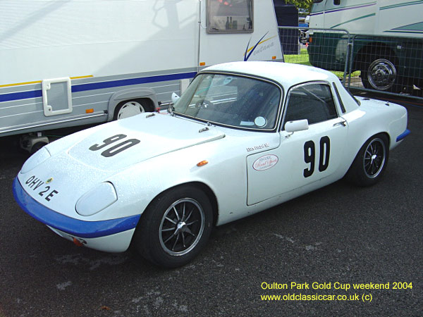 Classic Lotus Elan SE car on this vintage rally