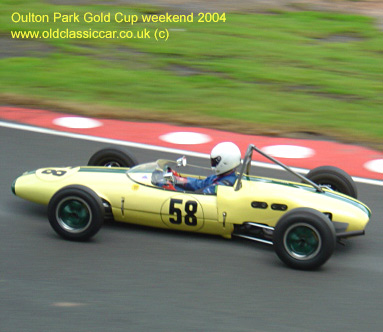 Classic Lotus 22 car on this vintage rally