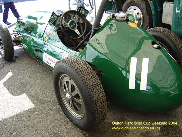 Classic Alta F2 car on this vintage rally