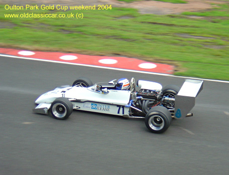 Classic Chevron B46 car on this vintage rally