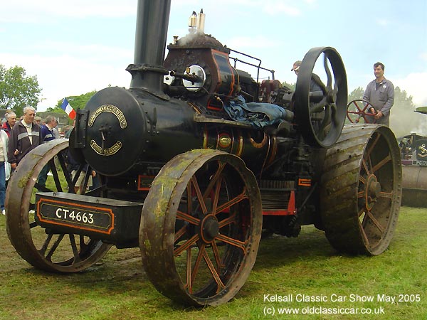 Traction engine produced by John Fowler
