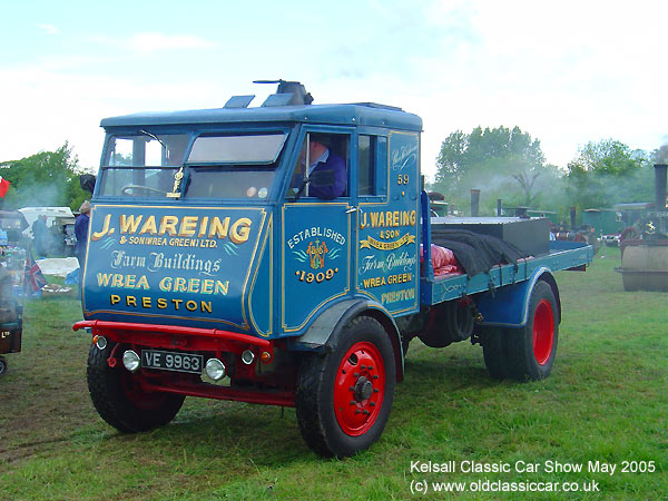 Steam truck produced by Sentinel