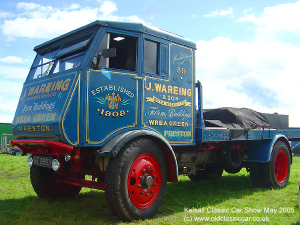 Steam truck produced by Sentinel