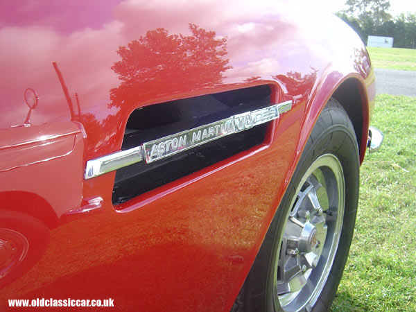 Aston Martin DBS V8 seen in Worcs.