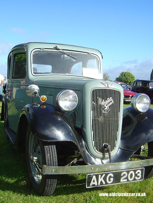 Austin Seven seen in Worcs.