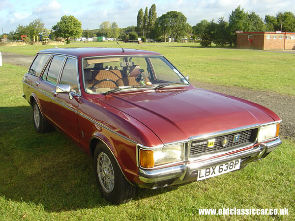 Ford Granada estate seen in Worcs.