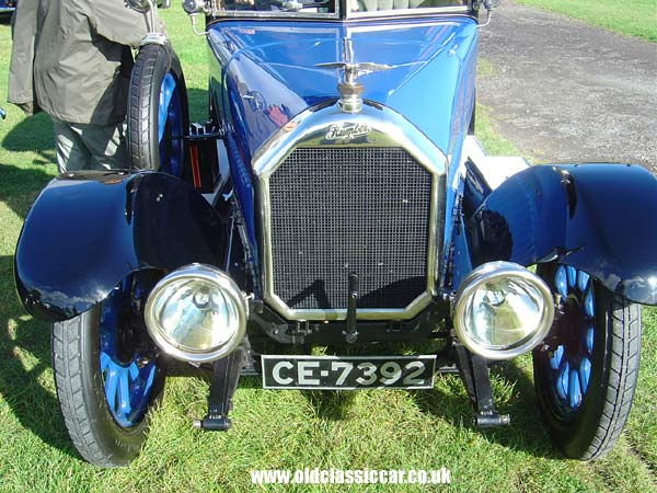 Humber saloon seen in Worcs.