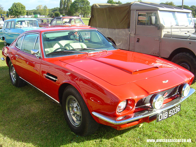 Aston Martin DBS V8 seen in Worcs.