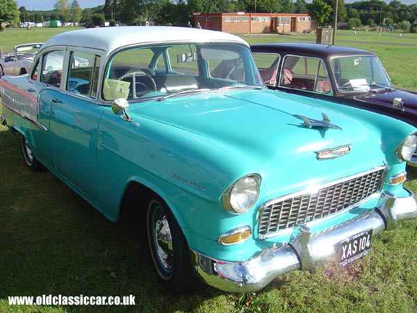 Chevy Bel air seen in Worcs.