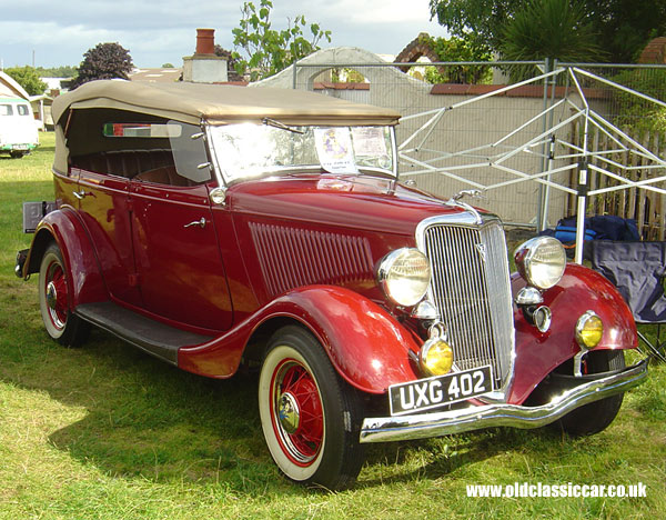 Ford V8 Phaeton seen in Worcs.