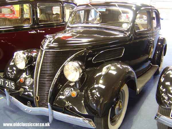 Ford V8 saloon seen in Worcs.