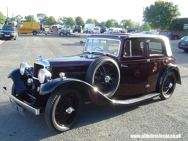 Alvis fhc seen in Worcs.