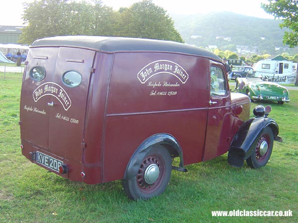 Jowett Bradford van seen in Worcs.