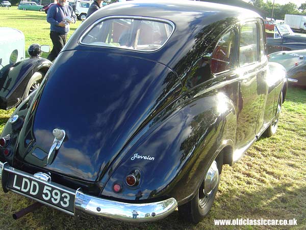 Jowett Javelin seen in Worcs.