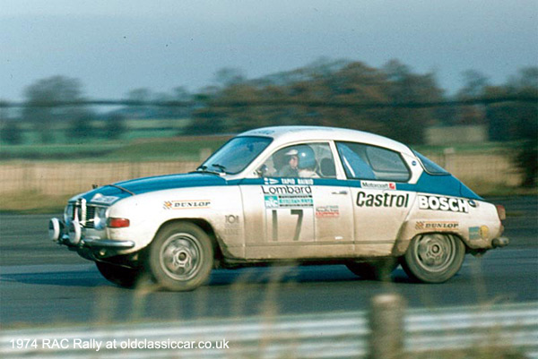 SAAB 96 V4 rally car 