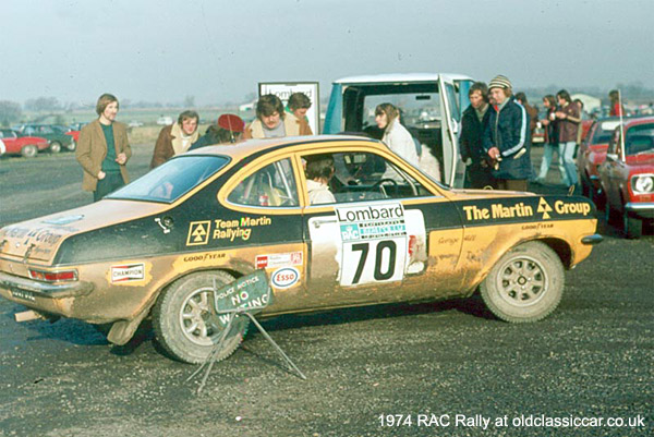 Vauxhall Magnum 2300 rally car 
