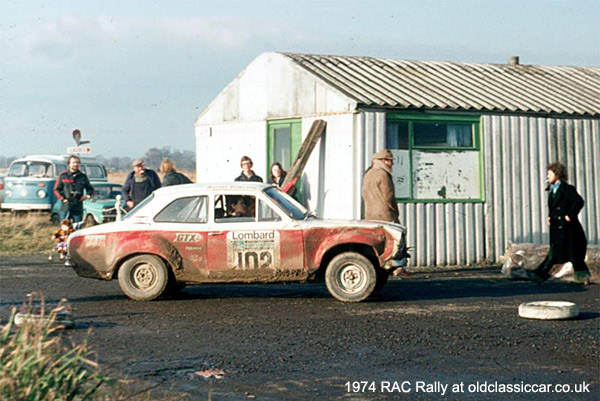 Ford Escort Twin Cam rally car 