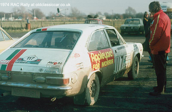 Morris Marina Coupe rally car 