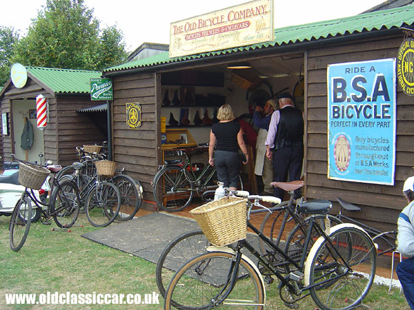 Raleigh Sports bicycle at the Revival Meeting.