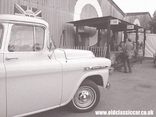 Chevrolet Apache at the Revival Meeting.