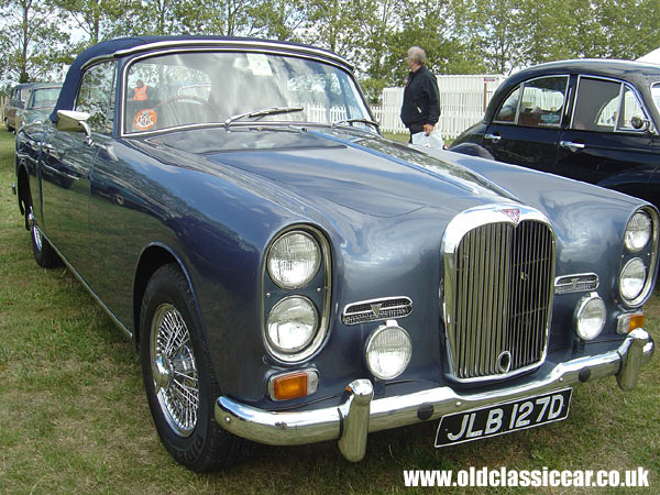 Alvis TE21 DHC at the Revival Meeting.