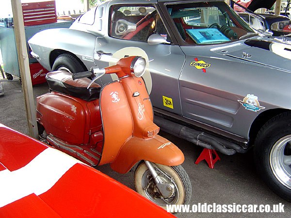 Lambretta Scooter at the Revival Meeting.