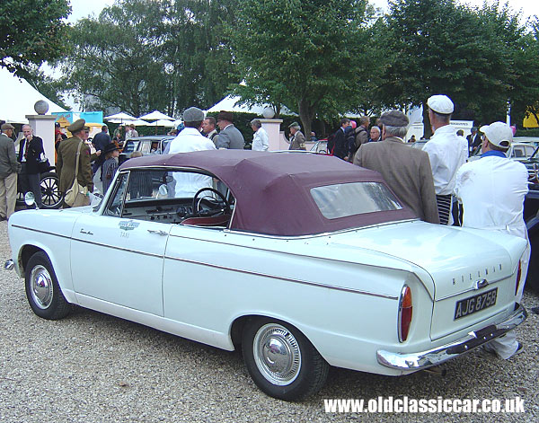 Hillman Superminx Convertible at the Revival Meeting.