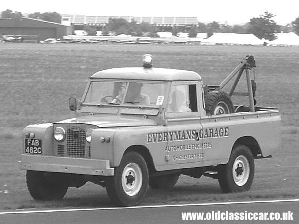 Land Rover S2 Recovery wagon at the Revival Meeting.