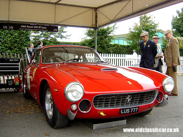 Ferrari 250 GT Lusso at the Revival Meeting.