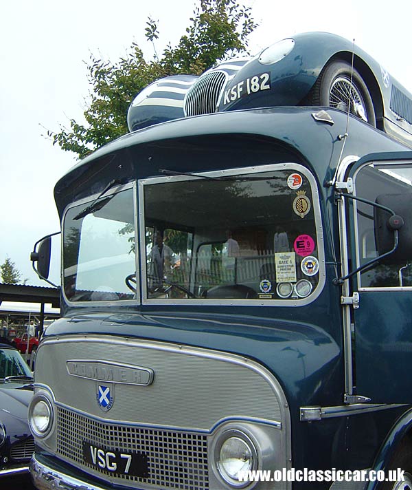Commer Transporter at the Revival Meeting.