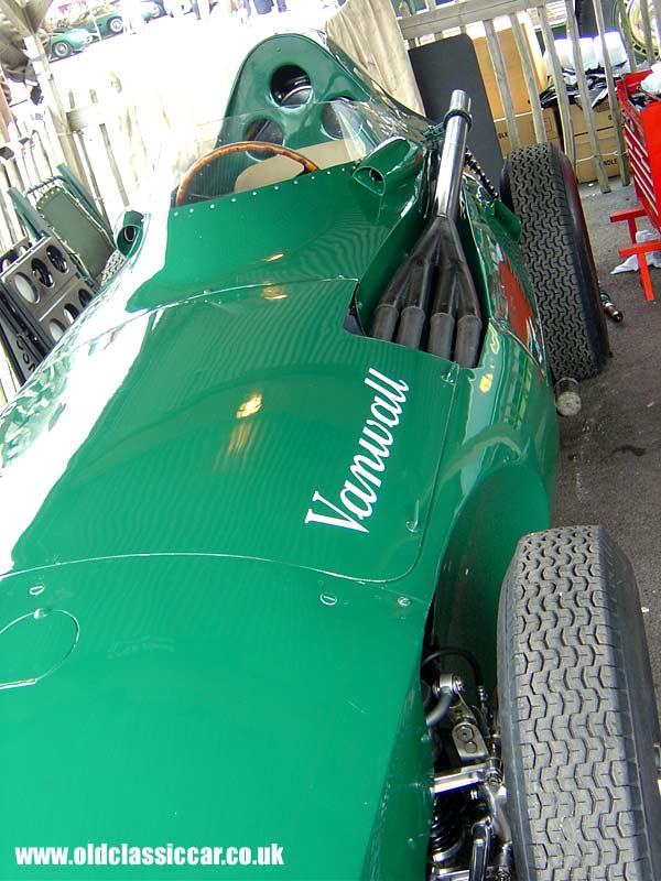 Vanwall GP car at the Revival Meeting.