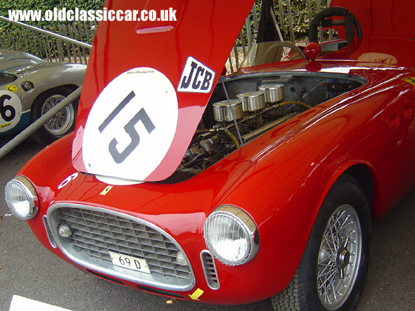 Ferrari 340 America Spider at the Revival Meeting.