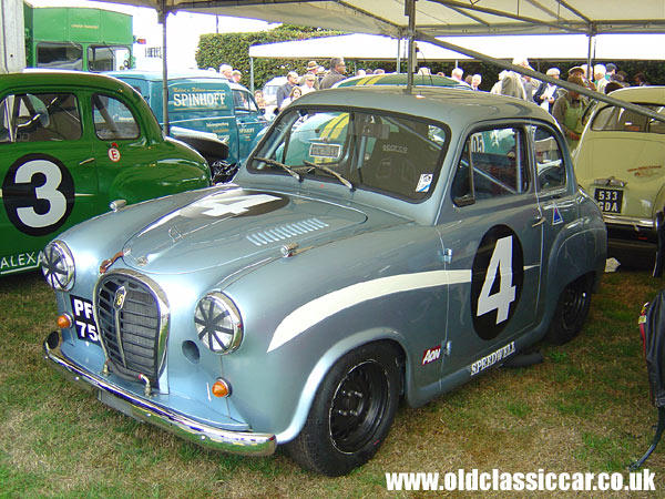 Austin A35 at the Revival Meeting.