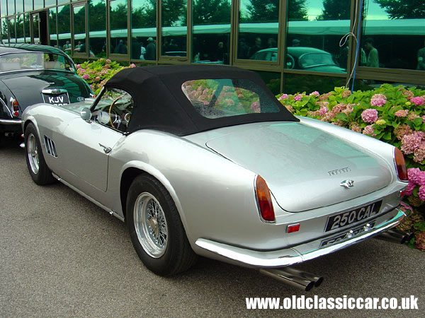 Ferrari 250 California at the Revival Meeting.