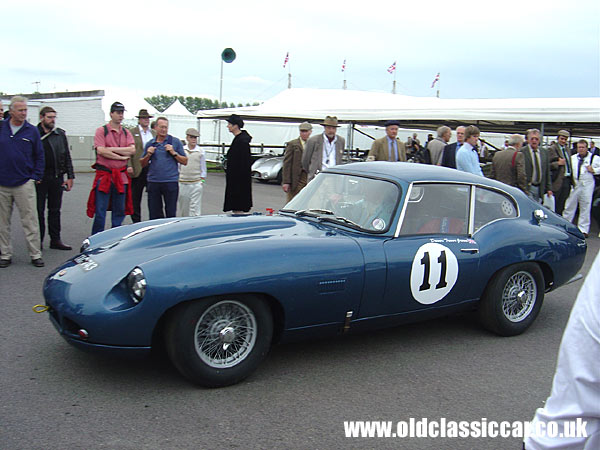 Jaguar XK140 Lightweight Coupe at the Revival Meeting.