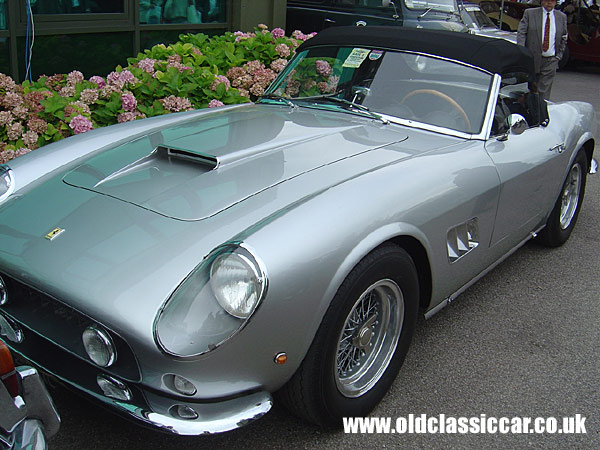 Ferrari 250 California at the Revival Meeting.