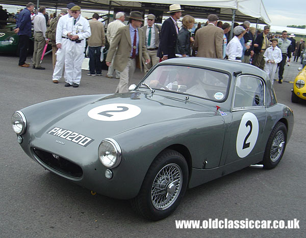 Austin-Healey Sebring Sprite at the Revival Meeting.