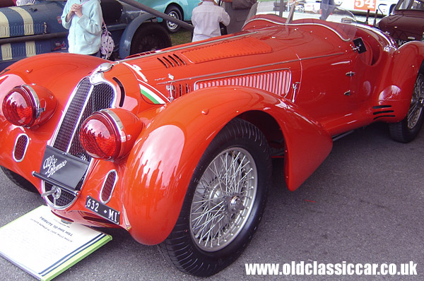 Alfa Romeo 8C 2900B MM at the Revival Meeting.