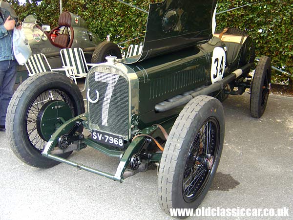 Sunbeam GP car at the Revival Meeting.